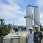 Hệ thống xử lý nước thải ô nhiễm hữu cơ cao bằng công nghệ EGSB